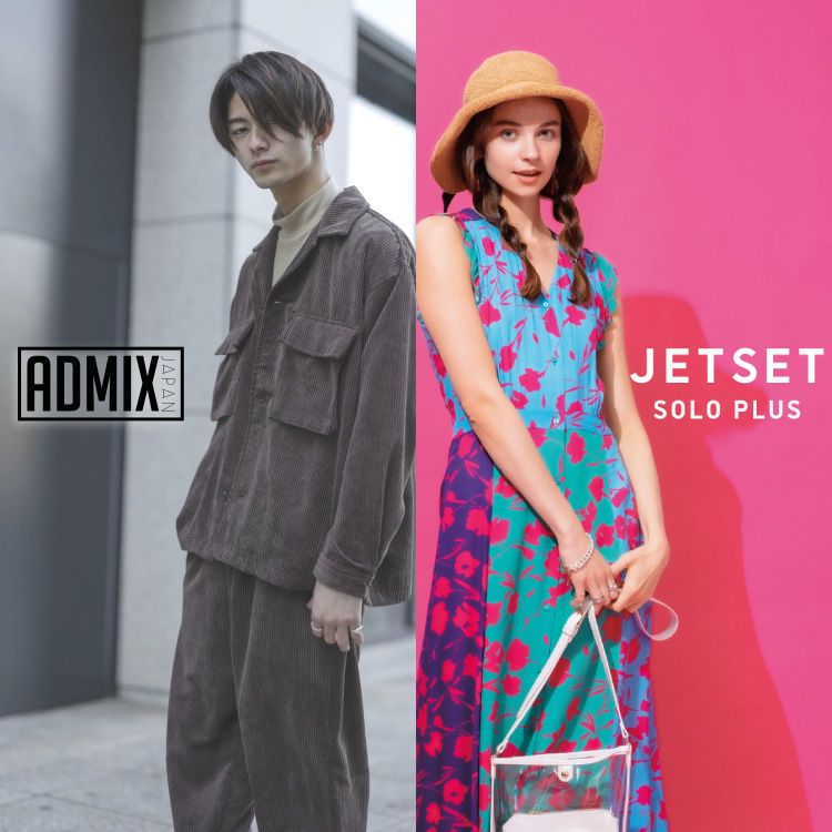 『ADMIX-Japan/JETSET SOLO PLUS』ZOZOTOWNショップイメージ