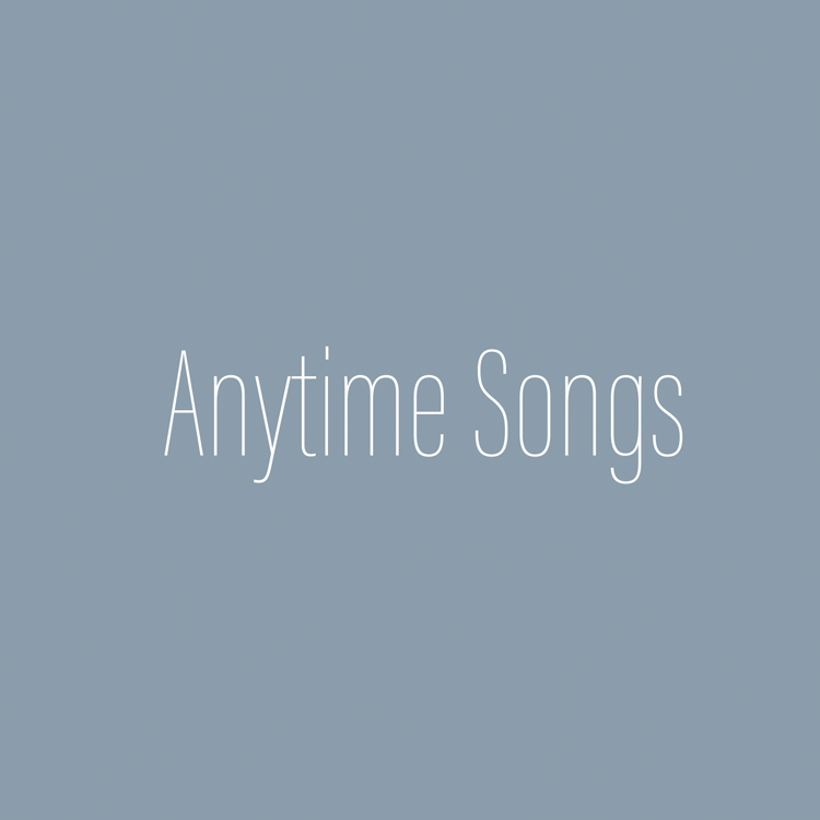 『Anytime Songs』ZOZOTOWNショップイメージ