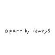 『apart by lowrys』ZOZOTOWNショップイメージ
